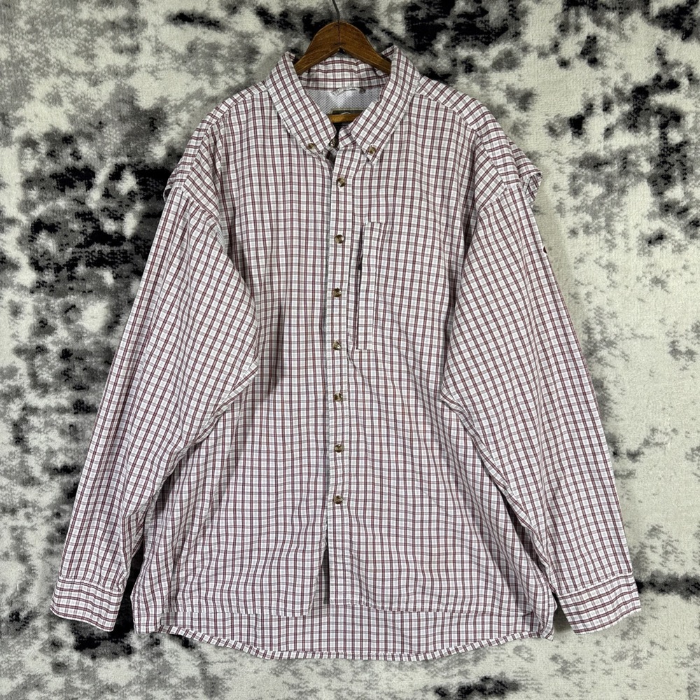 Drake Waterfowl  Shirt Mens Size XL Vented Performance Hunting Mesh Zip Pocket